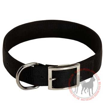 Dog collar nylon breathable, lightweight, durable