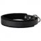 Training & Walking Leather Canine Collar Padded with Natural Felt
