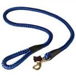 Cord type nylon dog leash for large dogs walking