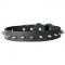 First-rate Fashionable Leather Spiked Dog Collar