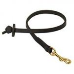 Training Pocket Leather Dog Leash