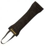 Leather Dog Bite Tug Toy with 1 handle