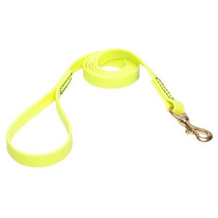 Yellow Waterproof dog Leash Made of Biothane