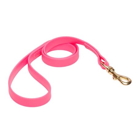 Pink Waterproof dog Leash Made of Biothane