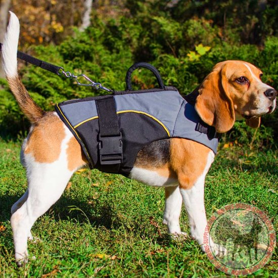 Nylon Beagle Vest Harness For Rehabilitation And Winter Walking Nylon Beagle Vest Harness For