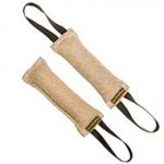 Jute Bite Tug with 2 Nylon Handles