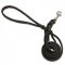 "Keep Closer" Leather Dog Lead with Stainless Steel Snap Hook