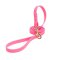 Pink Waterproof dog Leash Made of Biothane
