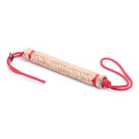 Hard "Battle training" rolled jute dog bite tug