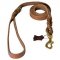 Reliable Leather Dog Leash for Training and Walking