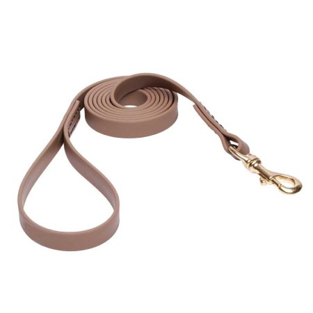 Khaki Waterproof dog Leash Made of Biothane