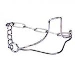 Quality Stainless Steel Show Dog Collar with Fur Saving Links - 1/9 inch (3 mm) link diameter