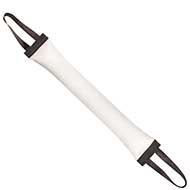 Long Fire Hose Tug with Two Handles for Bite Training Experienced Dog