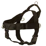 Nylon Dog Harness for Pulling, Tracking, Training, Walking and Sporting