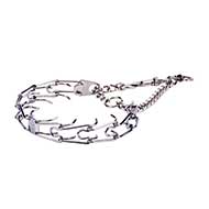 Herm Sprenger Dog Pinch Prong Collar of Stainless Steel - 1/8 inch (3.2 mm)
