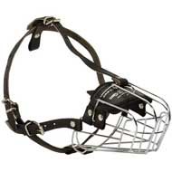 Basket Wire Dog Muzzle with Padded Nose Area