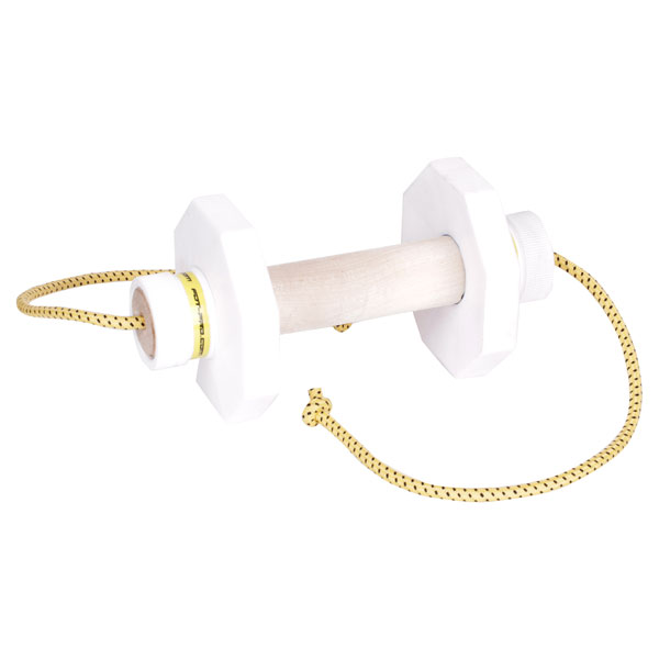 Training Dog Dumbbell with Plastic Plates