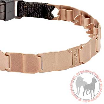 Safe Neck Tech Dog Collar of Curogan Alloy