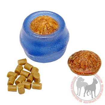 Non-toxic Dog Rubber Kibble Dispenser