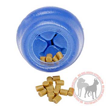 Non-toxic Dog Rubber Kibble Dispenser