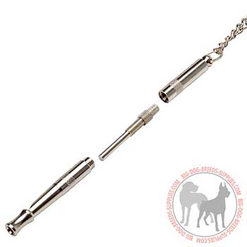 Strong Chrome-plated Dog Wistle