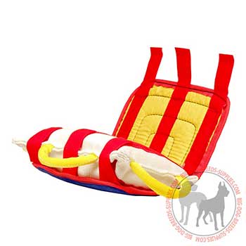 Comfy Dog Bite Pillow with Handles