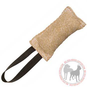 Jute Bite Tug for Dog Prey Drive