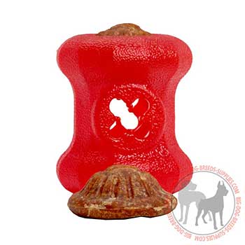 Chewing Dog Foam Fire Plug for Kibble Dispensing