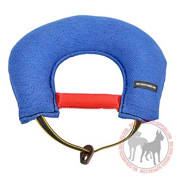 French Linen Dog Bite Tug with Comfy Handle