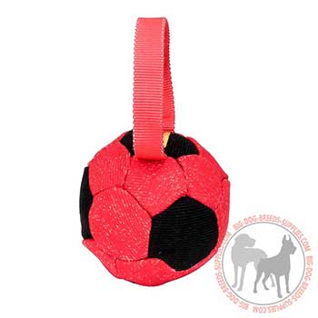 Safe Dog Bite Tug of French Linen - Soccer Ball
