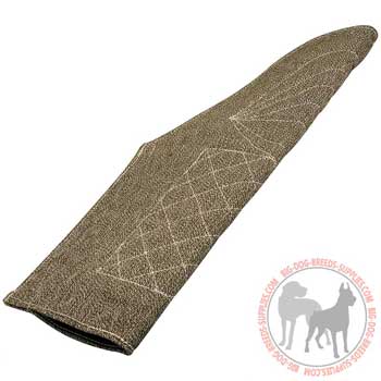 French Linen Cover to prolong life of Bite Sleeve