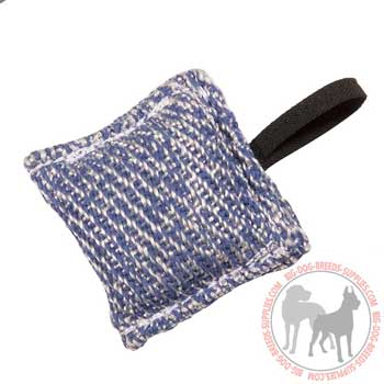 French linen puppy bite tug 