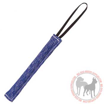 French linen puppy training bite tug 
