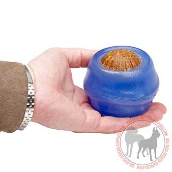 Chewing Rubber Dog Toy of Medium Size