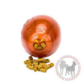 Colorful Dog Rubber Treat Holder for Rugby Fans