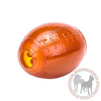 Chewing Canine Rugby Treat Holder