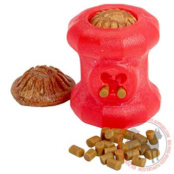 Chewing Dog Foam Toy for Kibble Dispensing