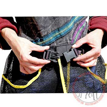 Skirt Pouch with Quick-release Buckle