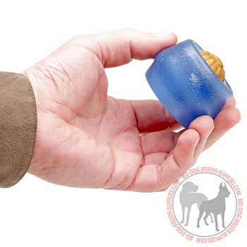Chewing Rubber Dog Toy of Small Size
