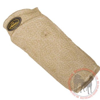Jute leg sleeve heavily stitched