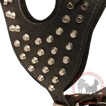 Breast plate studded with awesome cones
