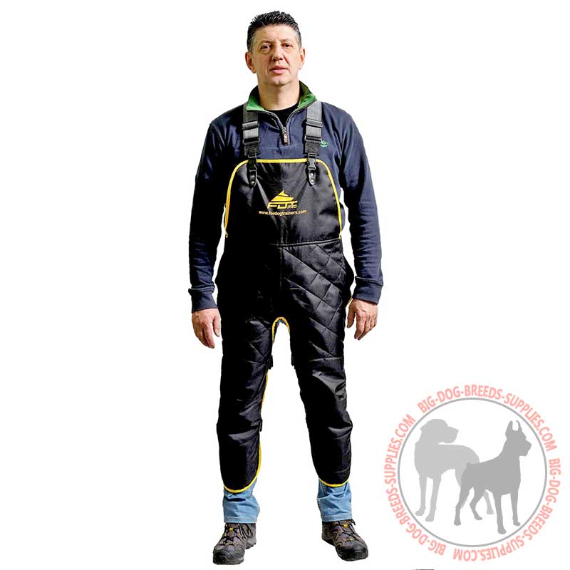 Nonrestrictive Apron Jumpsuit for Professional Dog Training