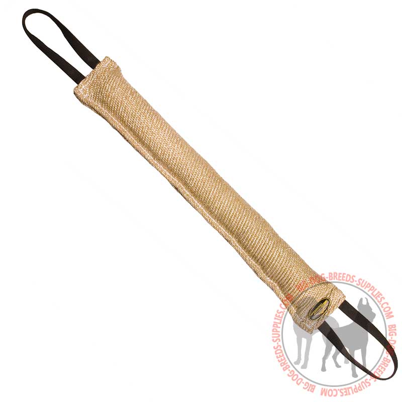 Top quality Jute Dog Bite Tug for Training Large Canine Breeds