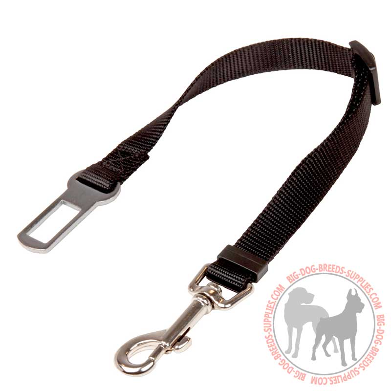 'Conscious Passenger' Nylon Dog Car Safety Seat Belt