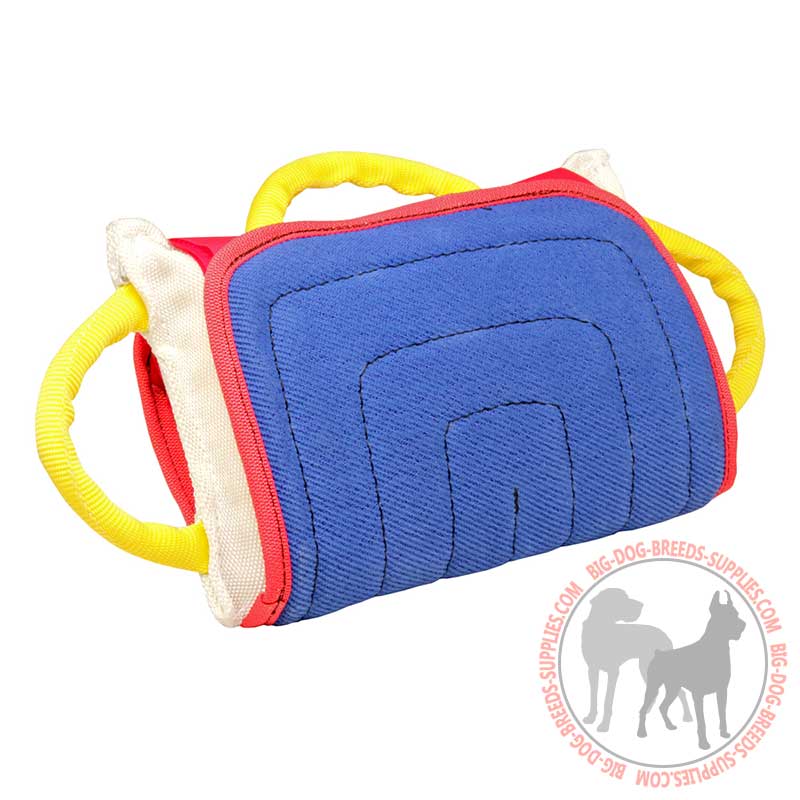 Training Dog Bite Pillow with Removable French Linen Cover