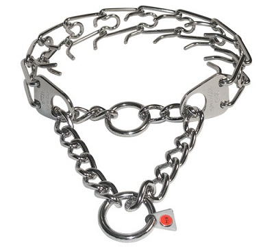 Herm Sprenger Stainless Steel Pinch Collar-3.25mm Collar 23''