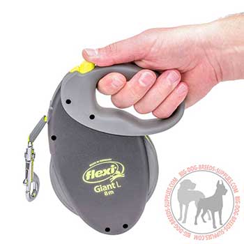 Retractable Dog Leash with a Comfy Handle