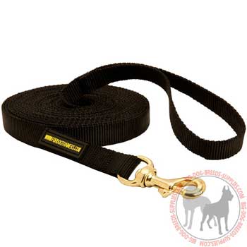 Dog nylon leash for tracking